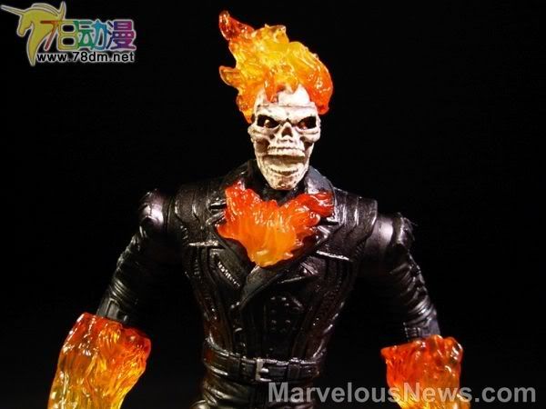 恶灵骑士电影版可动系列玩具 第2代 Flame Fist Ghost Rider 火拳恶灵骑士