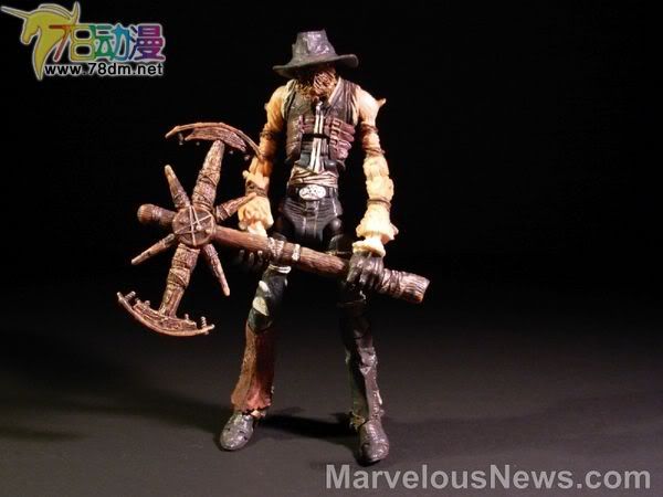 恶灵骑士电影版可动系列玩具 第2代 Scarecrow 稻草人