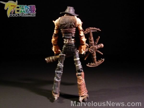 恶灵骑士电影版可动系列玩具 第2代 Scarecrow 稻草人