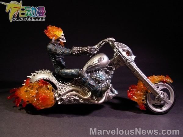 恶灵骑士 火焰摩托 Ghost Rider Electronic Flame Cycle 6 6寸恶灵骑士火焰摩托