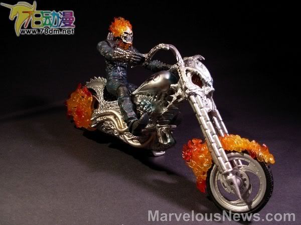 恶灵骑士 火焰摩托 Ghost Rider Electronic Flame Cycle 6 6寸恶灵骑士火焰摩托
