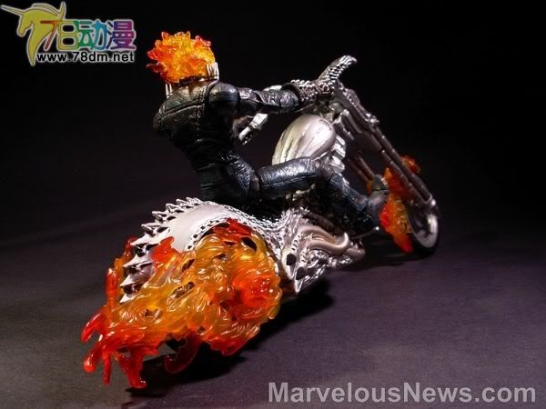 恶灵骑士 火焰摩托 Ghost Rider Electronic Flame Cycle 6 6寸恶灵骑士火焰摩托