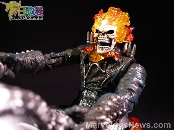 恶灵骑士 火焰摩托 Ghost Rider Electronic Flame Cycle 6 6寸恶灵骑士火焰摩托