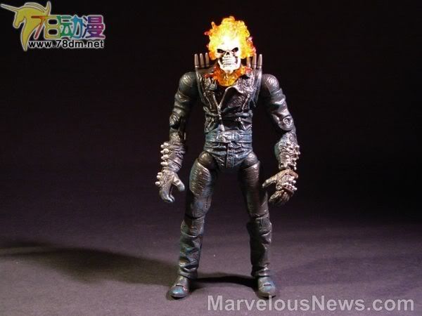 恶灵骑士 火焰摩托 Ghost Rider Electronic Flame Cycle 6 6寸恶灵骑士火焰摩托