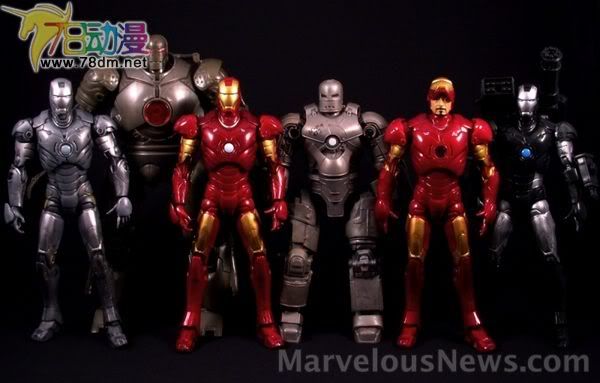 Iron Man (Movie) Wave 1 钢铁侠电影版第1代 Iron Man - Mark 01 钢铁侠 1代装甲