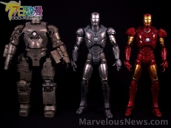 Iron Man (Movie) Wave 1 钢铁侠电影版第1代 Iron Man - Mark 02 钢铁侠 2代装甲