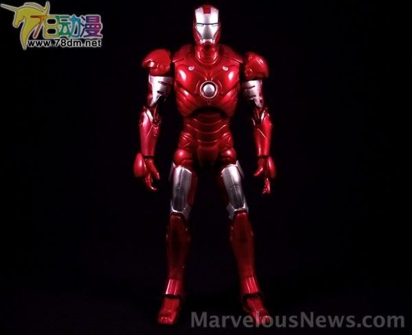 Iron Man (Movie) Wave 1 钢铁侠电影版第1代 钢铁侠 红色概念装甲限定版