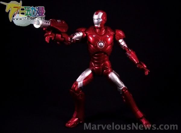 Iron Man (Movie) Wave 1 钢铁侠电影版第1代 钢铁侠 红色概念装甲限定版
