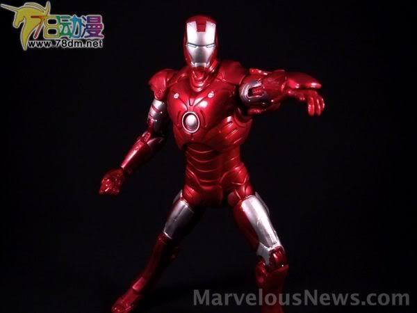 Iron Man (Movie) Wave 1 钢铁侠电影版第1代 钢铁侠 红色概念装甲限定版