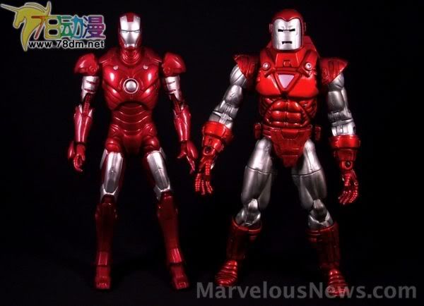 Iron Man (Movie) Wave 1 钢铁侠电影版第1代 钢铁侠 红色概念装甲限定版