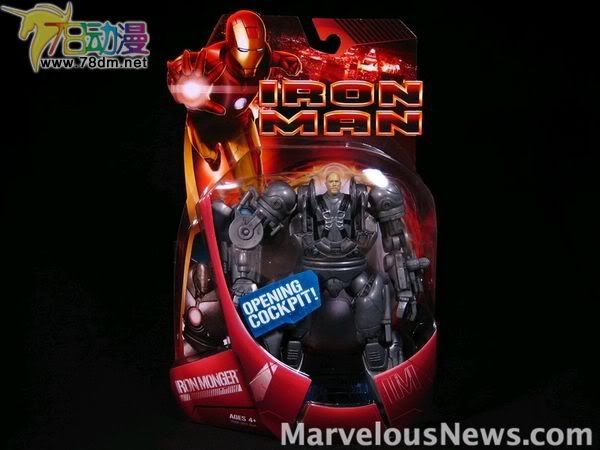 Iron Man (Movie) Wave 2  钢铁侠电影版第2代 Iron Monger (w/ Opening Cockpit) 铁霸王 开舱版