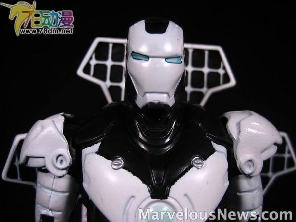 Iron Man (Movie) Wave 3  钢铁侠电影版第3代 钢铁侠 白色卫星装甲