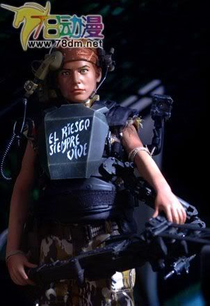 HOT TOYS 美系玩具专区 ALIENS 异形2 12寸陆战队员模型