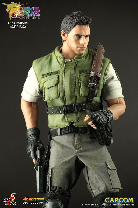 HOT TOYS 美系玩具专区 生化危机5 克里斯 2.0