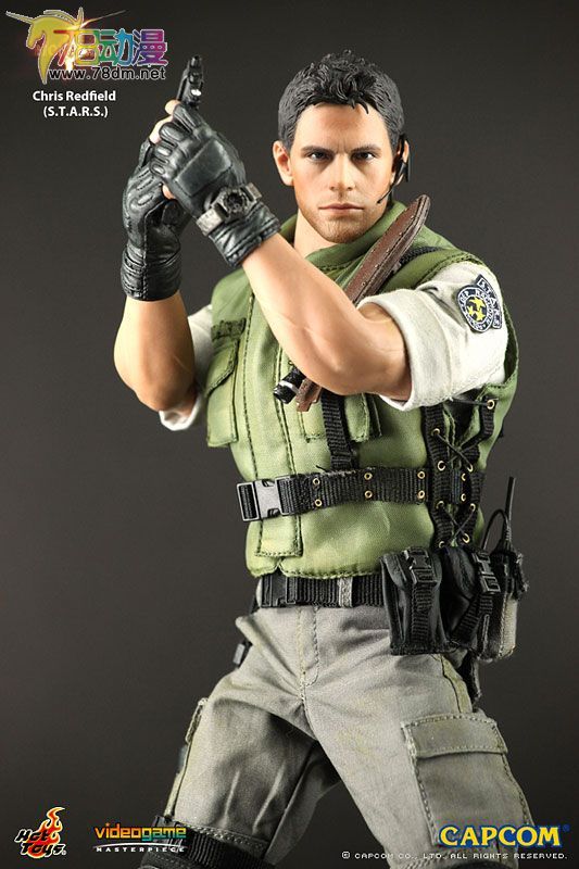 HOT TOYS 美系玩具专区 生化危机5 克里斯 2.0