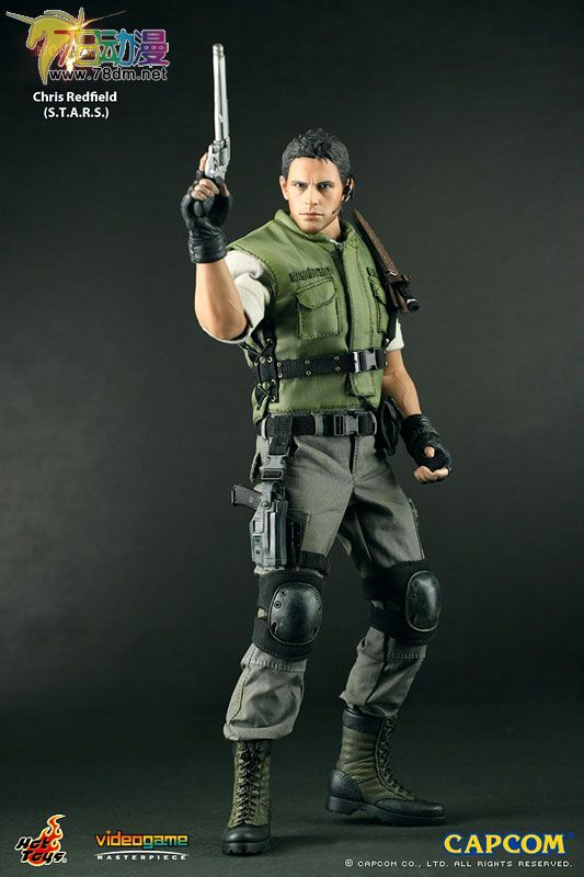 HOT TOYS 美系玩具专区 生化危机5 克里斯 2.0