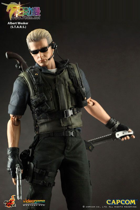 HOT TOYS 美系玩具专区 生化危机5 威斯克Albert Wesker S.T.A.R.S.版