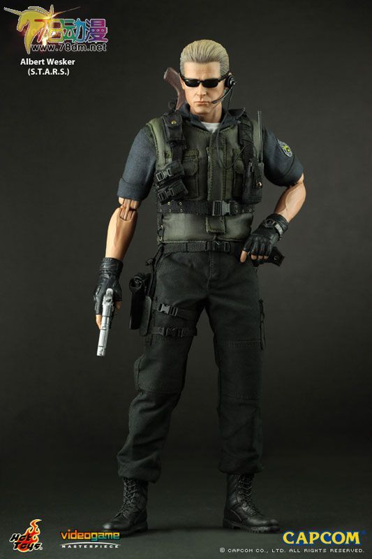 HOT TOYS 美系玩具专区 生化危机5 威斯克Albert Wesker S.T.A.R.S.版