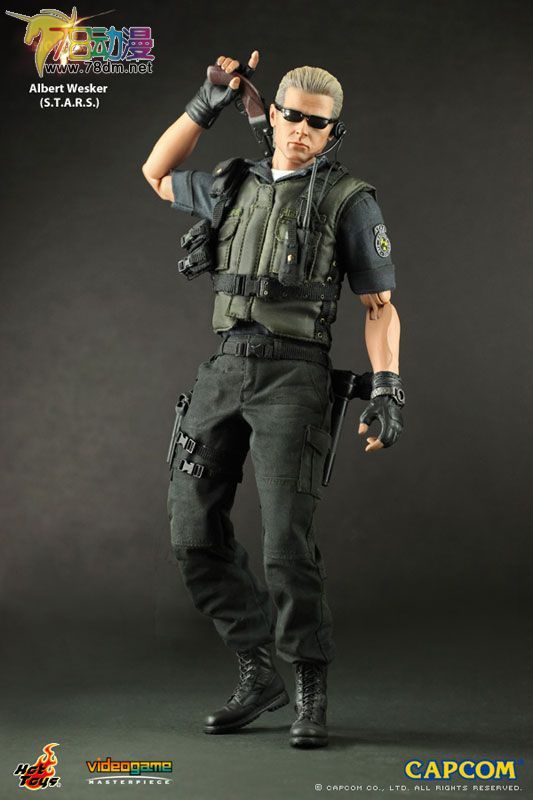 HOT TOYS 美系玩具专区 生化危机5 威斯克Albert Wesker S.T.A.R.S.版