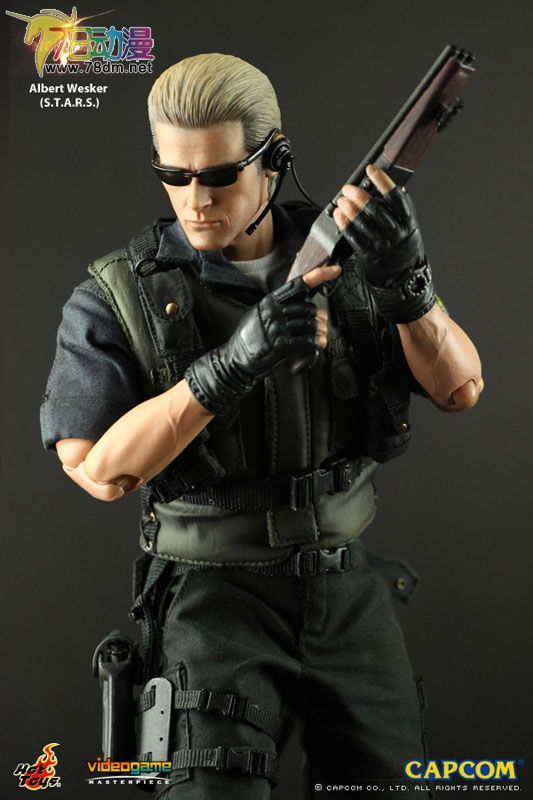 HOT TOYS 美系玩具专区 生化危机5 威斯克Albert Wesker S.T.A.R.S.版
