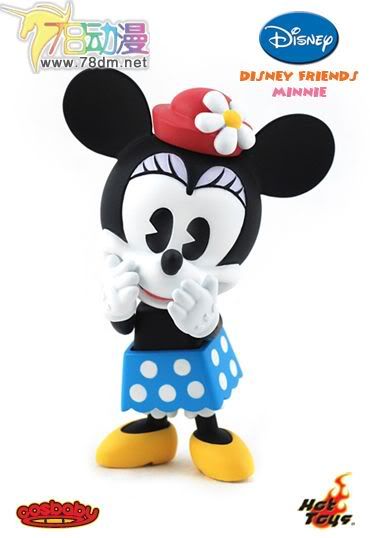 HOT TOYS 美系玩具专区 DISNEY 迪斯尼系列 迪斯尼的朋友们 3寸迷你COS娃娃
