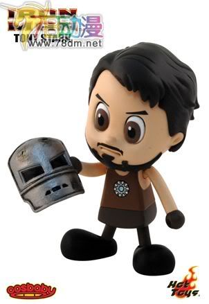 HOT TOYS 美系玩具专区 钢铁侠 3寸钢铁侠COS娃娃