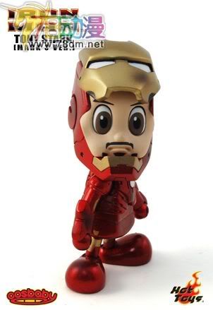 HOT TOYS 美系玩具专区 钢铁侠 3寸钢铁侠COS娃娃