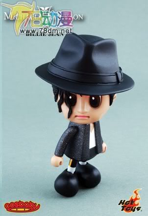 HOT TOYS 美系玩具专区 迈克尔杰克逊 3寸迈克尔杰克逊3寸COS娃娃