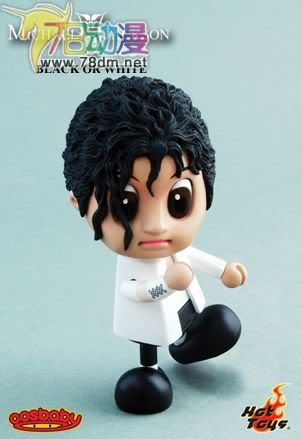 HOT TOYS 美系玩具专区 迈克尔杰克逊 3寸迈克尔杰克逊3寸COS娃娃