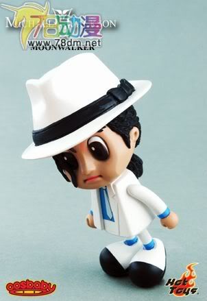 HOT TOYS 美系玩具专区 迈克尔杰克逊 3寸迈克尔杰克逊3寸COS娃娃