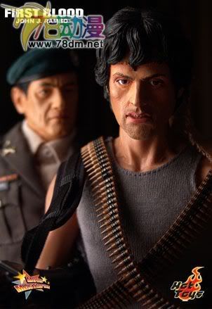 HOT TOYS 美系玩具专区 第一滴血 12寸兰博