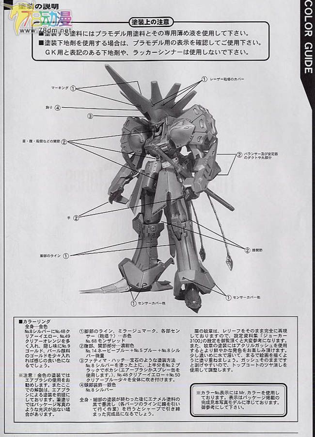 WAVE拼装模型 FSS 五星物语 黄金骑士VER.3