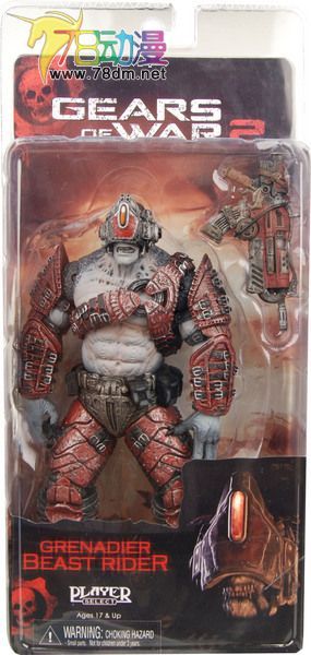 NECA玩具 战争机器2 7寸 Grenadier Beast Rider