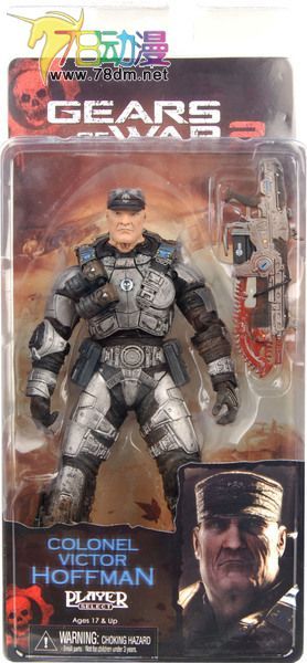 NECA玩具 战争机器2 7寸 Colonel Victor Hoffman