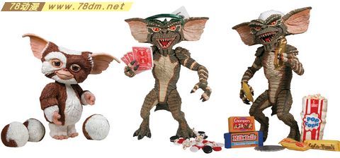 NECA玩具 小怪物 Gremlins 12  Rotocast Brain Action Figure