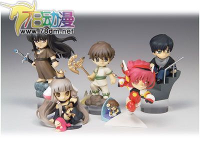 美少女PVC专区 movic 模型玩具 CLAMP 盒蛋 第二弹