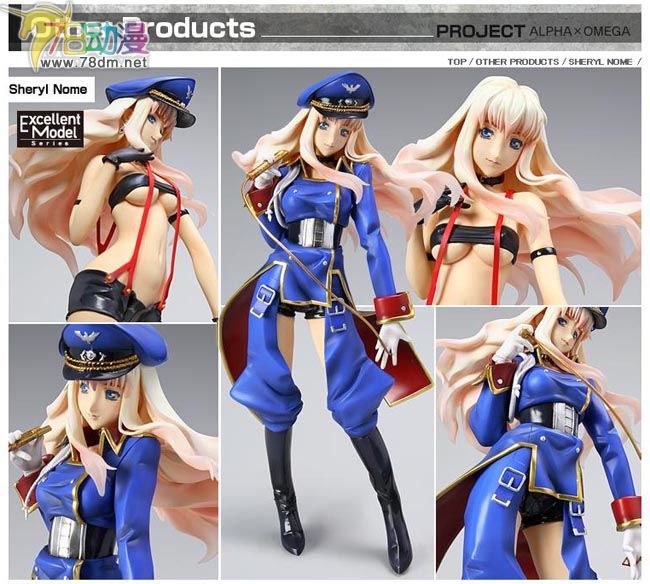 美少女PVC专区 Alpha×Omega模型玩具 谢丽尔