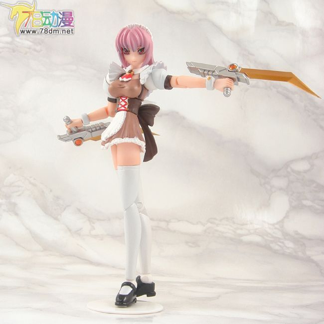 美少女PVC专区 彩工坊模型玩具 决斗女仆3盒蛋