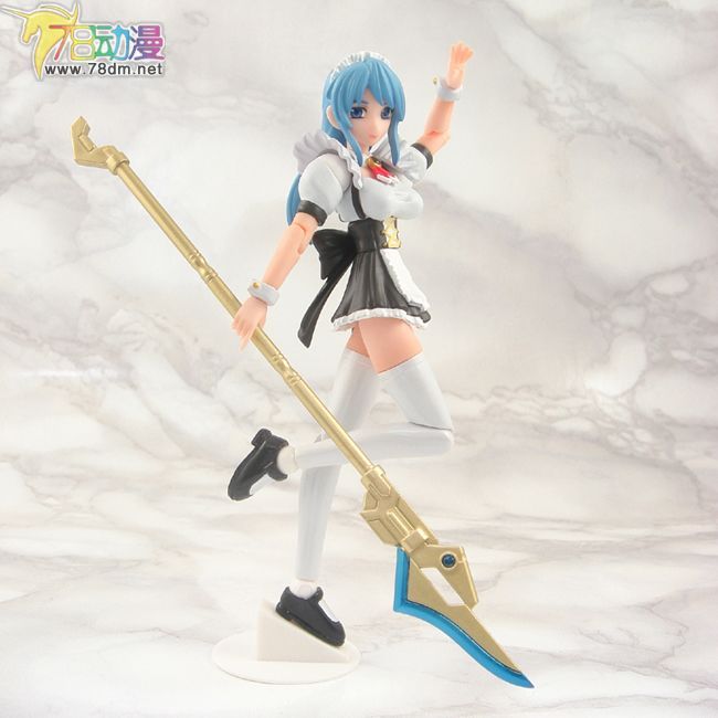 美少女PVC专区 彩工坊模型玩具 决斗女仆3盒蛋