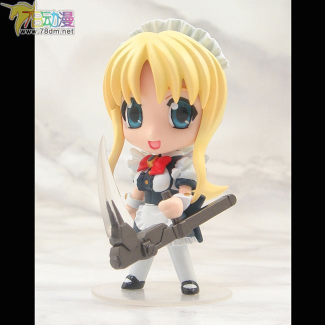 美少女PVC专区 彩工坊模型玩具 决斗女仆Q版盒蛋
