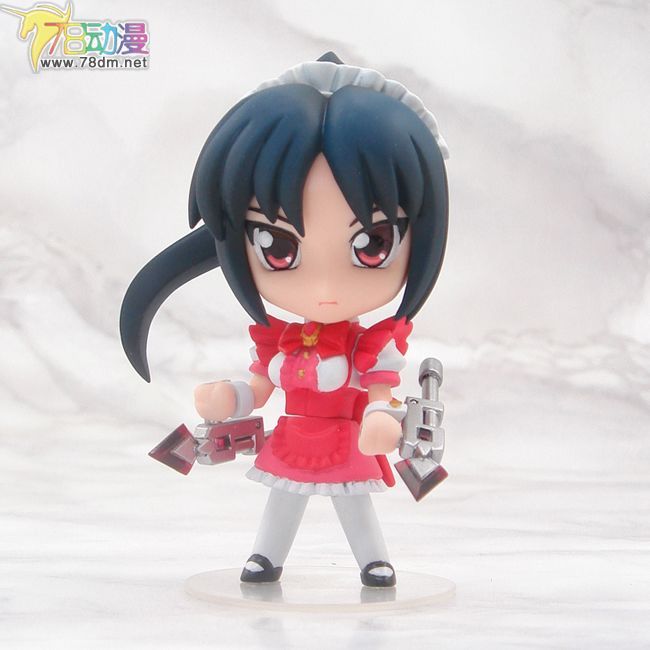美少女PVC专区 彩工坊模型玩具 决斗女仆Q版盒蛋