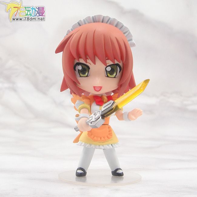 美少女PVC专区 彩工坊模型玩具 决斗女仆Q版盒蛋