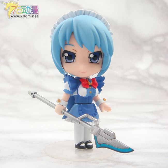 美少女PVC专区 彩工坊模型玩具 决斗女仆Q版盒蛋