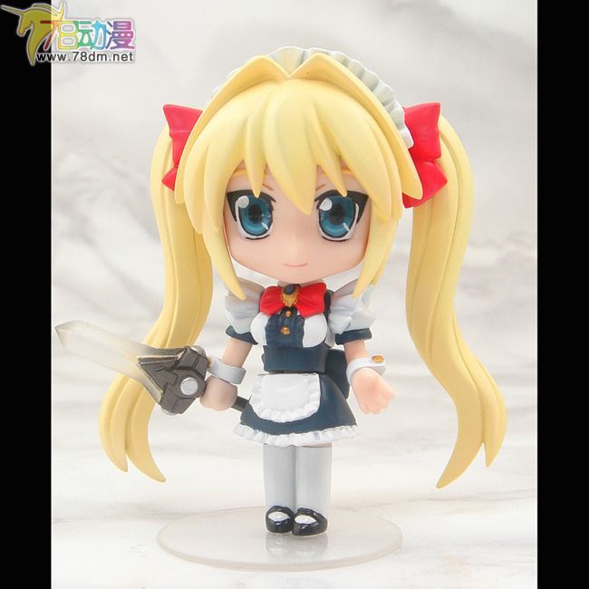 美少女PVC专区 彩工坊模型玩具 决斗女仆Q版盒蛋