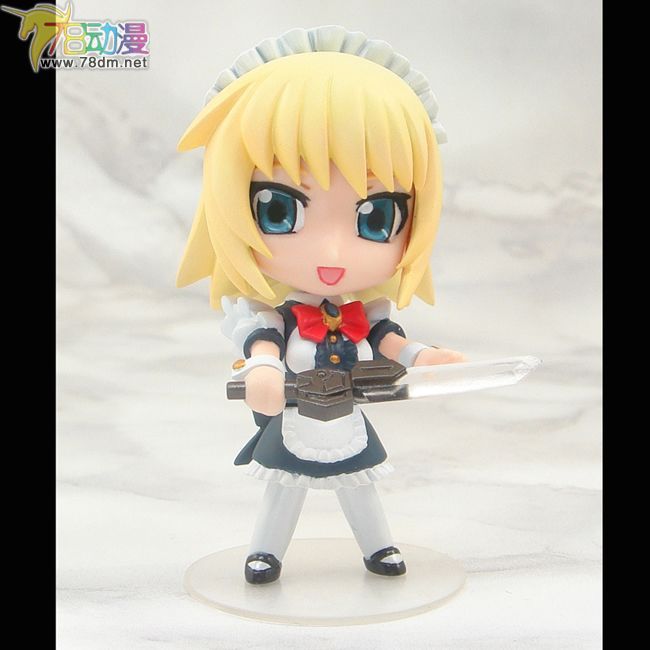 美少女PVC专区 彩工坊模型玩具 决斗女仆Q版盒蛋