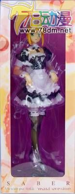 美少女PVC专区 clayz 模型玩具 saber女仆装
