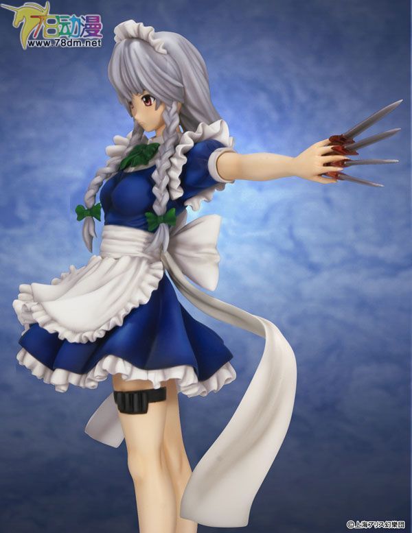 美少女PVC专区 Griffon Enterprises 手办 十六夜咲夜 战斗ver. 普通版