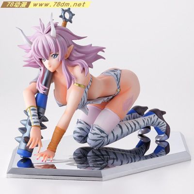美少女PVC专区 海洋堂模型玩具 鬼娘３ ホワイトカラーver.