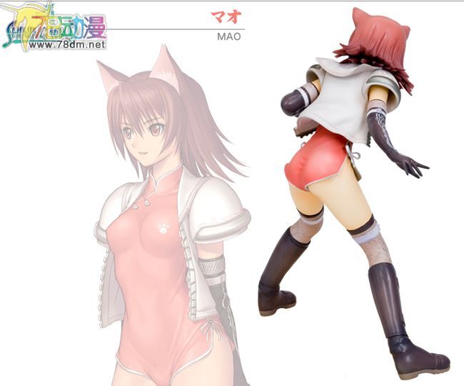 美少女PVC专区 寿屋模型玩具 猫女マオ