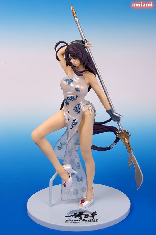 美少女PVC专区 Taki Corporation 模型玩具 関羽雲長 流通限定版（白）